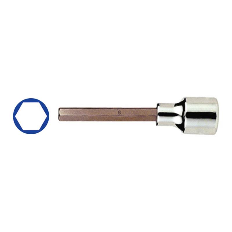 1/2”Dr. Deep Hexagon Bit Socket