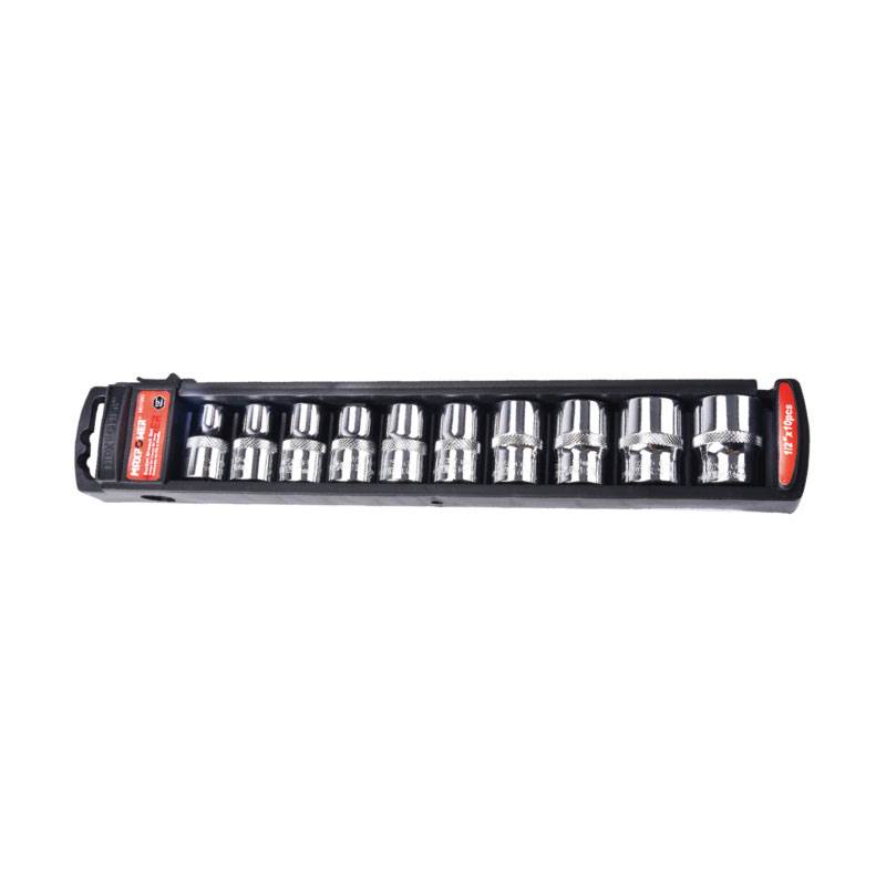 10件12.5mm系列公制套筒組套