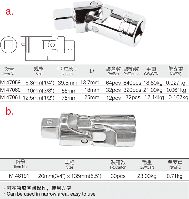 萬(wàn)向接頭(圖1)